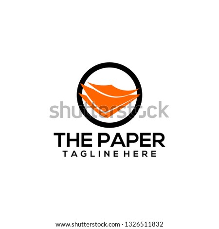 The Paper Logo Design
