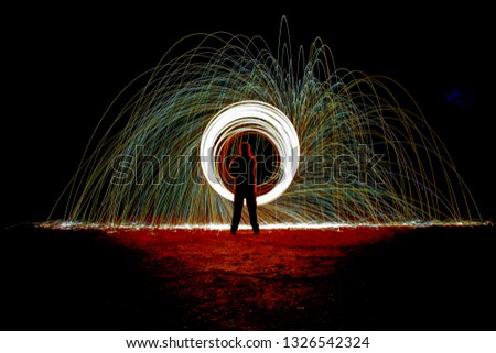 Wire Wool photography