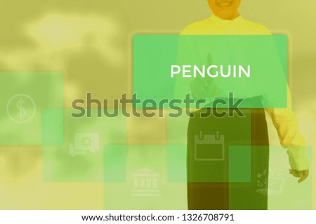 PENGUIN - technology and business concept