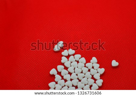 Tablets with a shape of heart to a plant louse of treatment and prevention