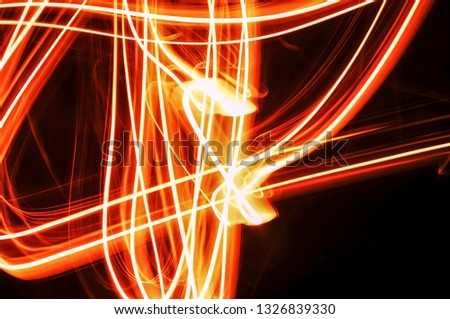 Abstract art light painting long exposure colorful desktop background