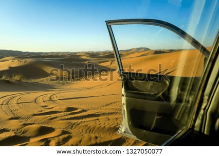 landscape in sahara desert, beautiful photo digital picture