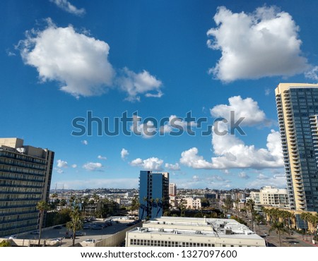 Cloudy Blue Skies San Diego CA