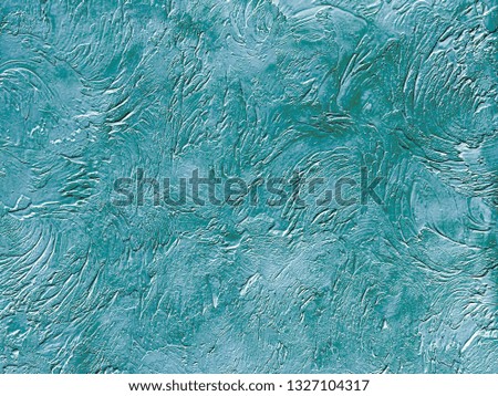 Beautiful Abstract Grunge Decorative Navy Blue Dark Stucco Wall Background. Art Rough Stylized Texture Banner With Space For Text. Blue bright texture for designer background. Gentle classic texture. 