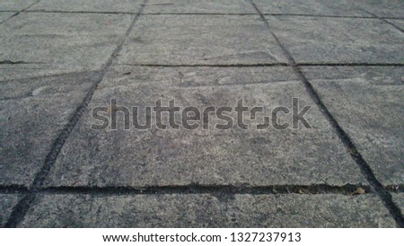 Cement Background , Stone - floor -street