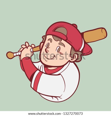 baseball player mascot