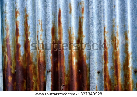 Old & rust metal background 
