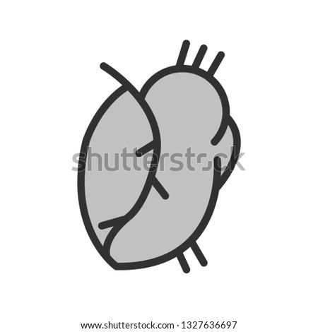  Vector Medical Heart Icon
