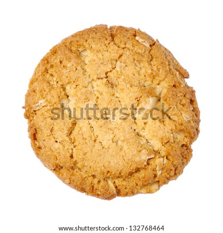 Cookies on a white background. Royalty-Free Stock Photo #132768464