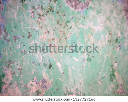 Dirty and Old wooden wall texture background. Wood walls with peeling paint. Wood wall texture can be used as a wall frame and wall background.