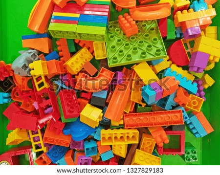 Colorful jigsaws for childen