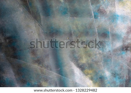 Colorful (purple, blue pink and beige) brick wall as background, texture. abstract oil paint texture on canvas, background