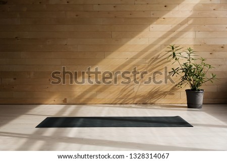 Equipment for yoga. Concept healthy lifestyle Royalty-Free Stock Photo #1328314067