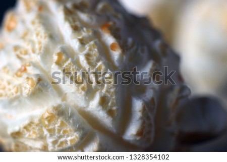 delicious popcorn close-up