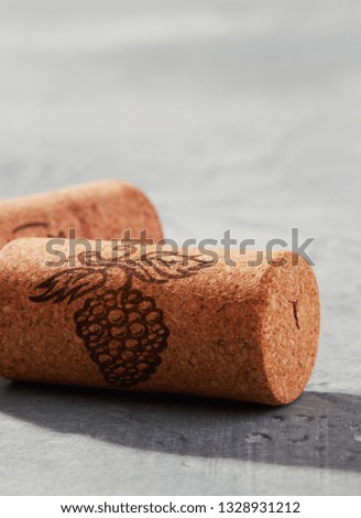 Cork close-up detail