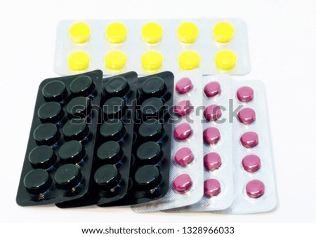 medicines, antibiotics and tablets for health