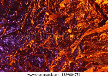 abstract background texture metal aluminum foil red and pink color