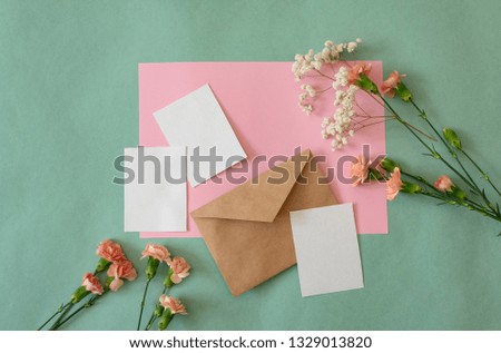 letter with photos