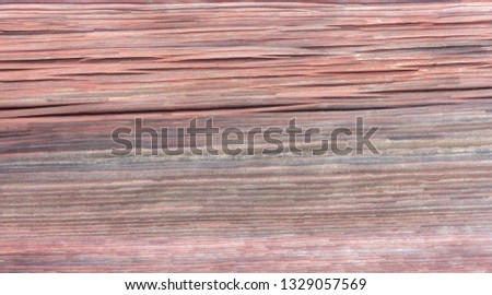the texture of the wooden board close up