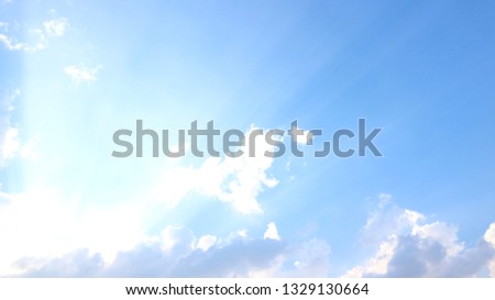 Background blue sky