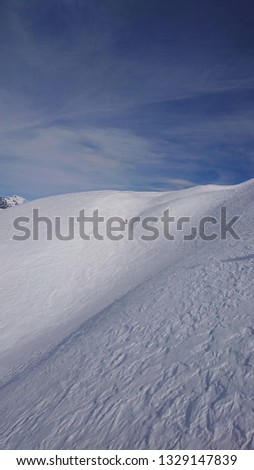 San Domenico di Varzo , Piedmont, Italy mountain landscape, ski park 