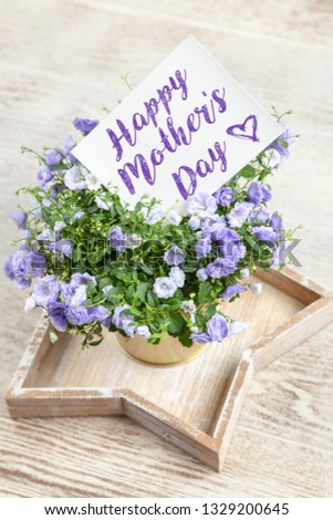 Happy Mother's Day postcard