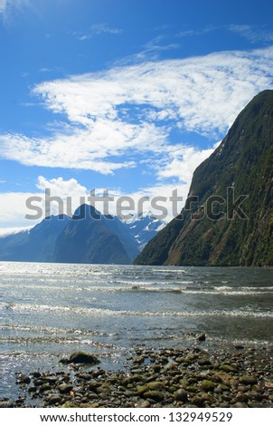 Milford Sound, New Zealand Fiordland