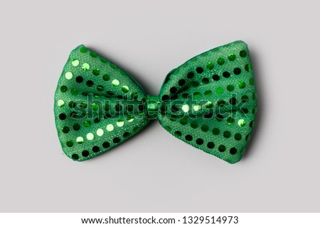 Green Bowtie with Sequence