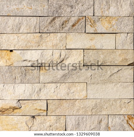 Orange facing stone, slate, sandstone and travertine marble texture