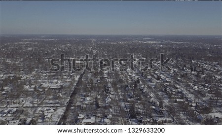 Birds Eye of View of Indianapolis 