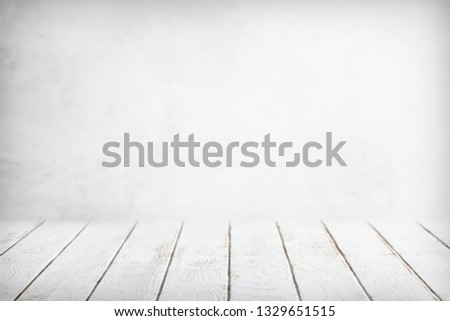 White painted wooden product background