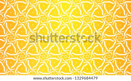 Decorative Background With Triangles. Curved Lines. Vector Illustration. Abstract Blurred Gradient Background Bright Colors.. Bright Background For Poster, Banner, Flyer.