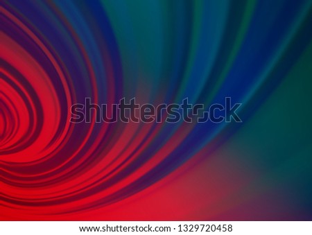 Dark Blue, Red vector abstract bokeh pattern. Colorful abstract illustration with gradient. Brand new design for your business.