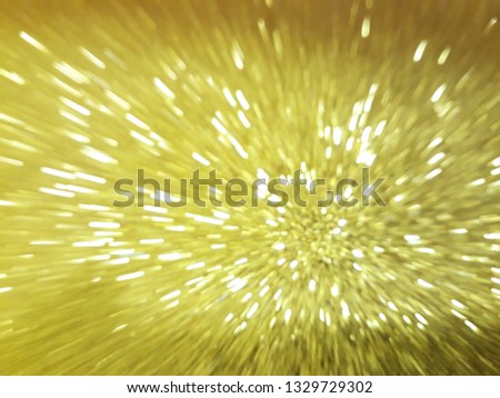 yellow gold color of blurred background with light flare and boke,underexposed or overexposed 