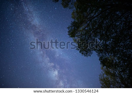 Milky way captured from the Czech Republic. The place is called Svarna Hanka(Grun), one of the darkest places in the whole country.