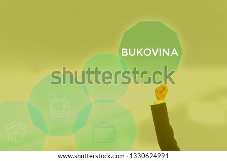 select BUKOVINA - technology and business concept