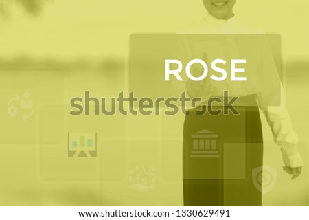 ROSE - technology and business concept