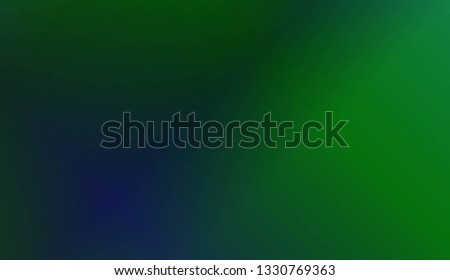 Crreative Dark green and blue color blurred background. Vector illustration. For banner template, flyer, invitation card