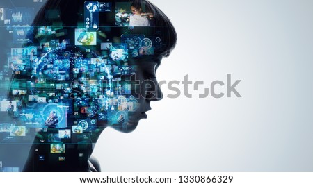 AI (Artificial Intelligence) concept. Royalty-Free Stock Photo #1330866329