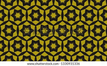 Color design geometric pattern. Seamless vector illustration yellow color.