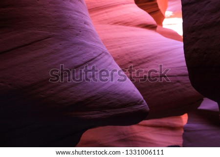 Interesting Rock Formation Antelope Canyon 