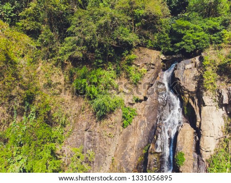 Tam Nang Waterfall, Sri Phang-Nga National Park, Takuapa District, Phang-Nga, Thailand.