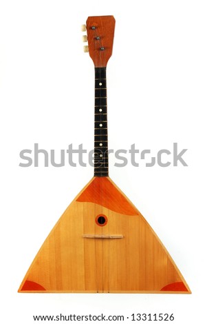 Balalaika, traditional russian guitar