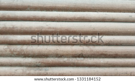 Wood brown board with parallel lines