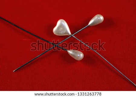 
Photograph of some pins