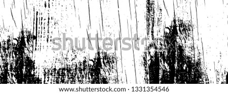 Rough, scratch, splatter grunge pattern design brush strokes. Overlay texture. Faded black-white dyed paper texture. Sketch grunge design. Use for poster, cover, banner, mock-up, stickers layout.