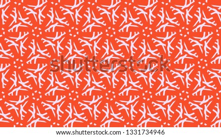 New elegant background with curved line in triangular style. Vector. Light coral shade. Smart business design.