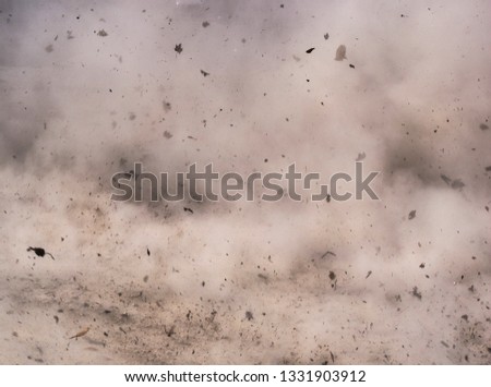 
Wind and sand storm