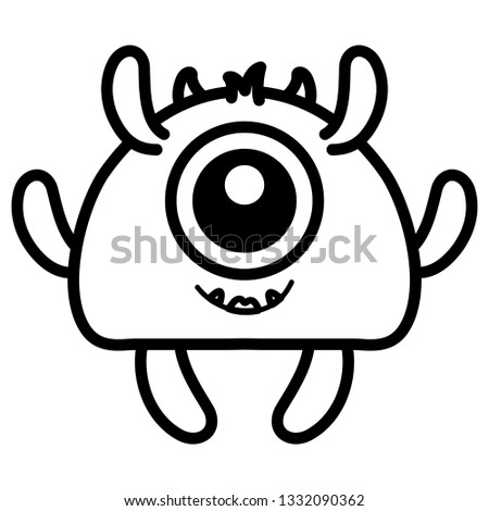 monster with one eye comic character