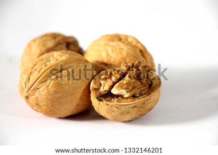 Healthy Walnut For Kids Royalty-Free Stock Photo #1332146201